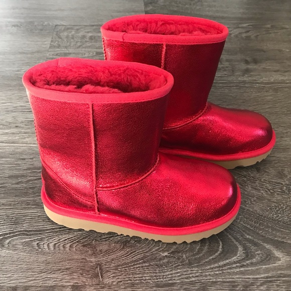UGG Shoes Ugg Kids Classic Ii Metallic Sparkle Fashion Boot Poshmark